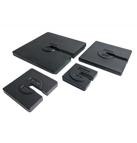 Set of Weights 50 kg Slotted.
