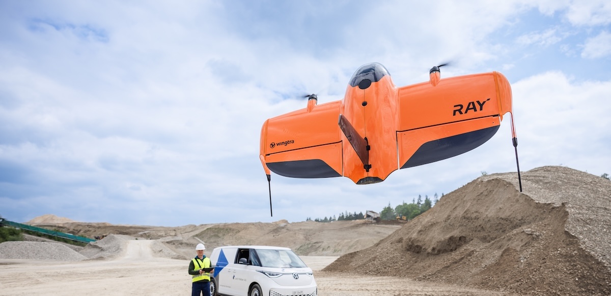 WingtraRAY VTOL Mapping Drone
