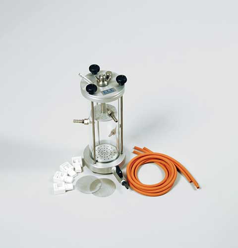 Constant Head Permeability Cell 75mm Diameter Specimen.