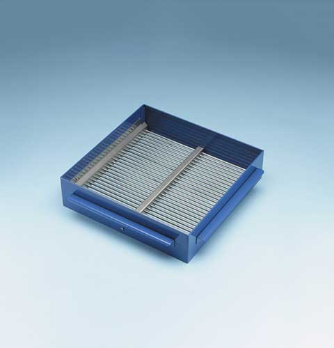 Grid Sieve 8mm Slot Width for EN Aggregate Flakiness Test.