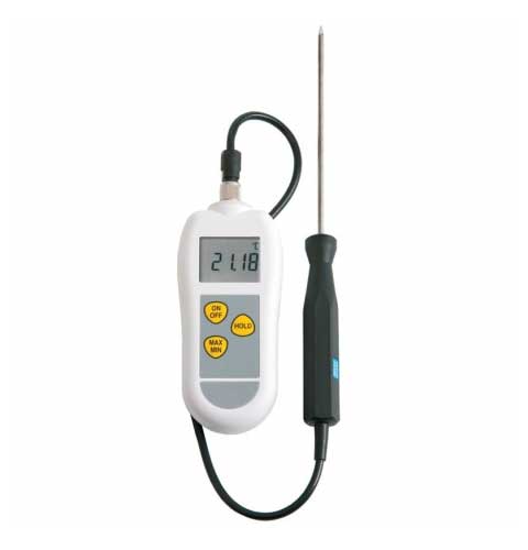 Digital Thermometer and Probe for 0.01 Dec C Resolution