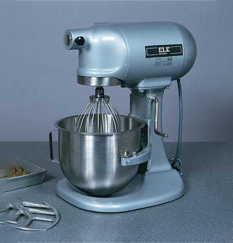 Bench-Mounting Mixer 5 Litre Capacity Complete with Bowl Beater and Whisk. 220-240V 50Hz 1Ph.